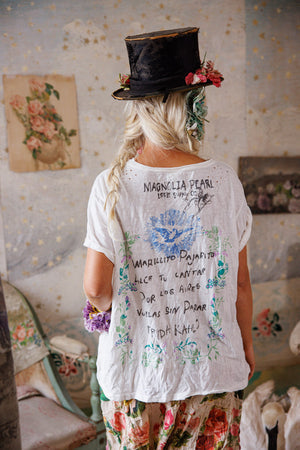Frida Amarillito short sleeve T Shirt. Top 2312.
