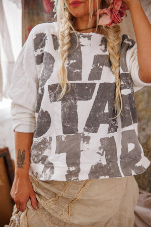 Star Star Star Richi Sweatshirt Top 2439.