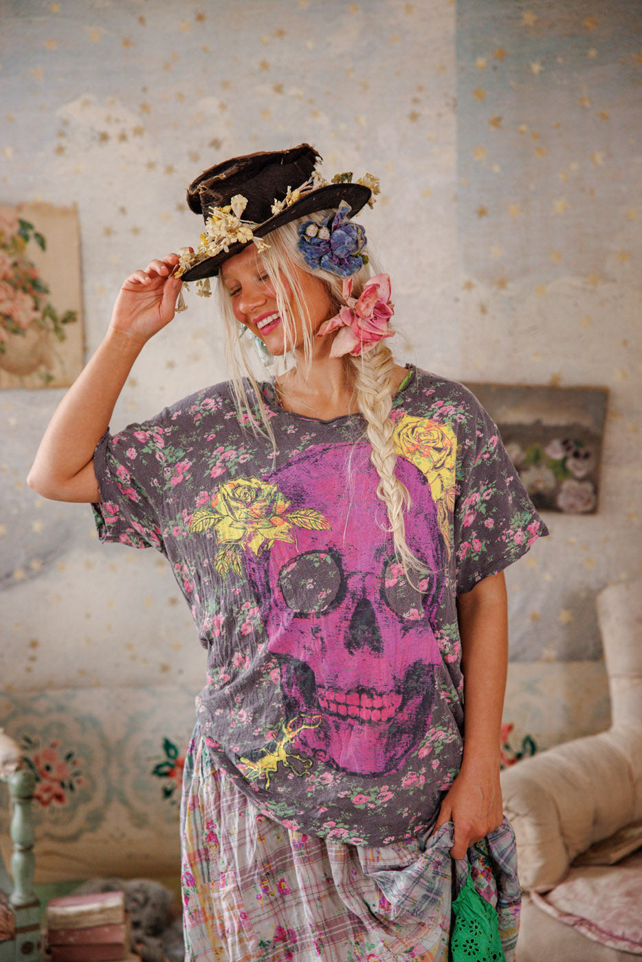 Los Muertos. Short Sleeve T Shirt. Top2397.
