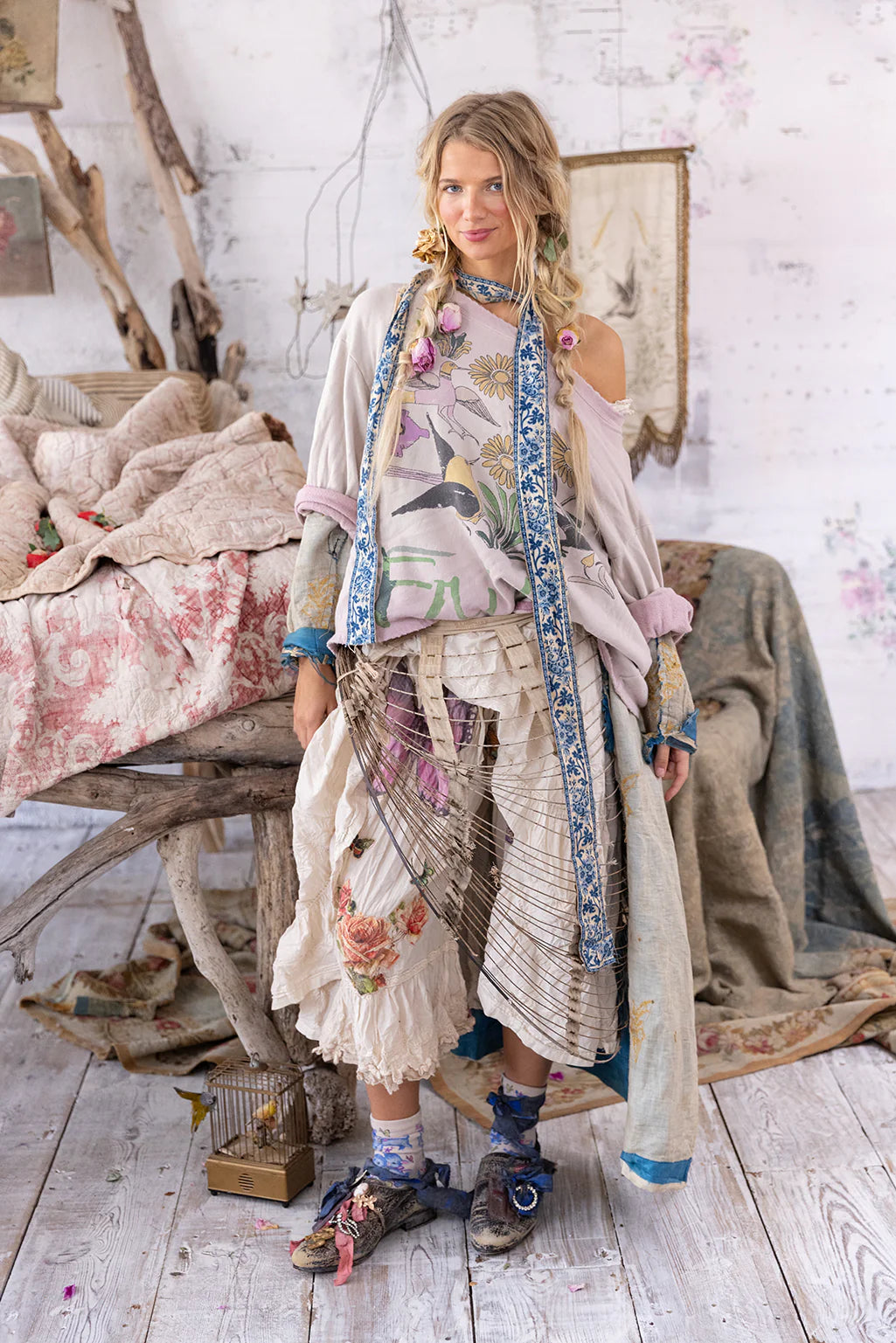 Flight Flowers Frida Nago Sweatshirt 2175