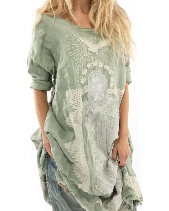 Linen Queen of The Sea Dress