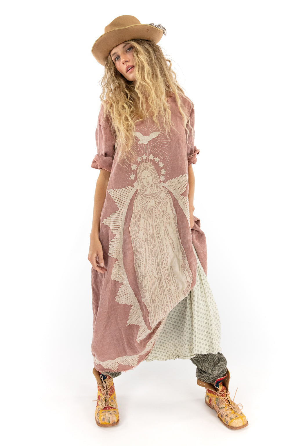 Linen Queen of The Sea Dress