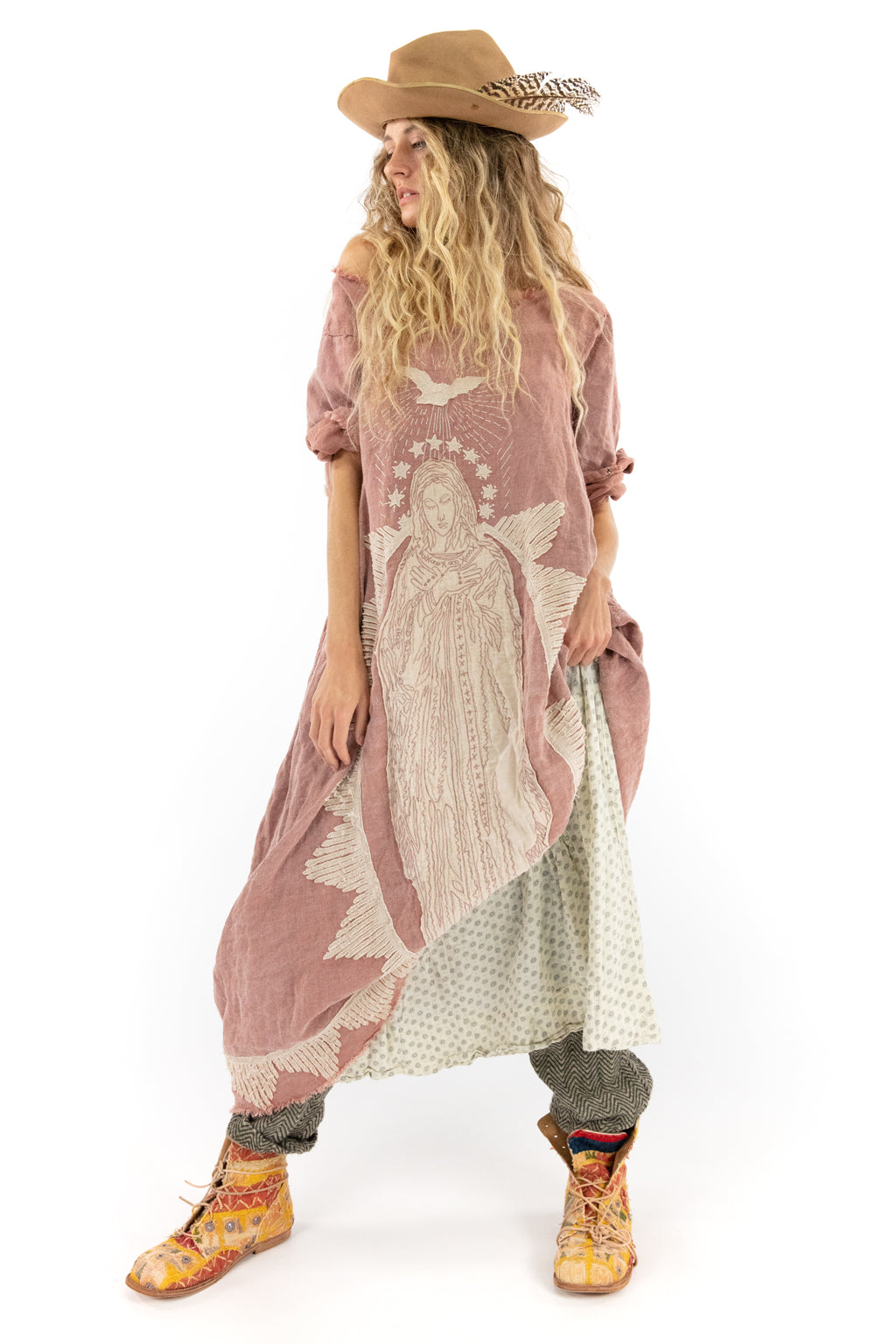 Linen Queen of The Sea Dress