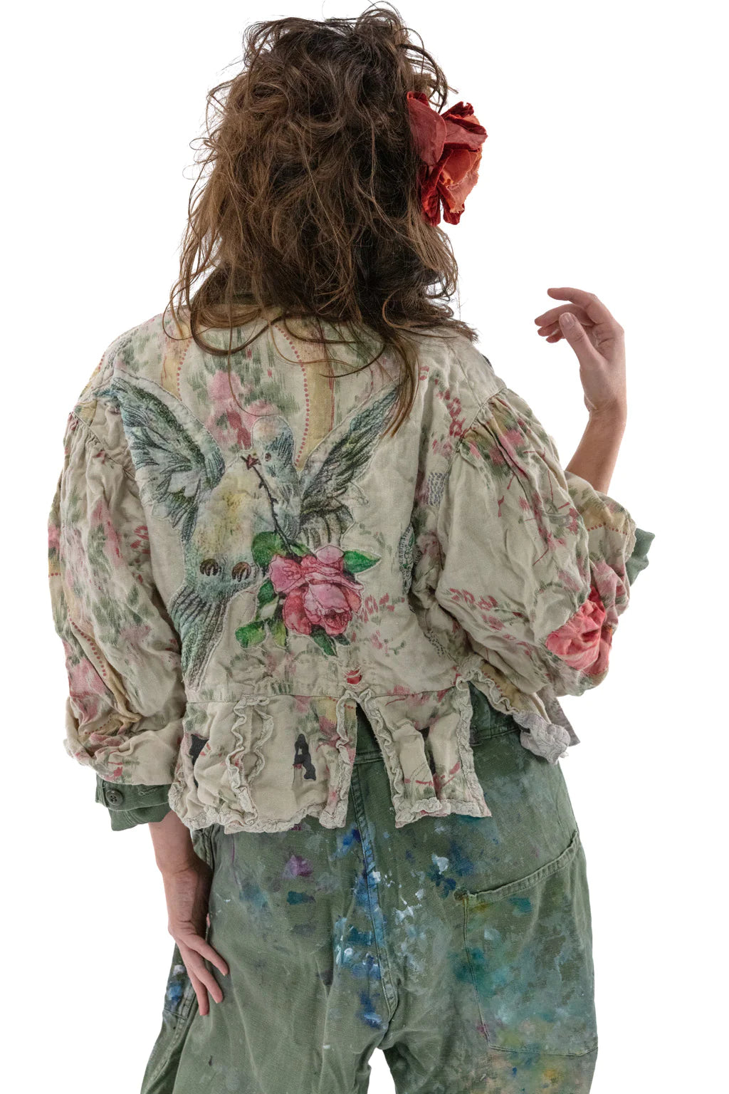 Floral Appliqué Monique Jacket