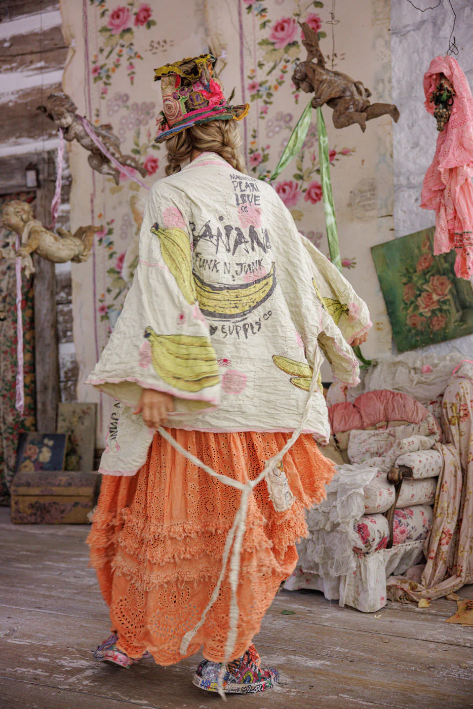 Banana Funk N' Junk Kimono