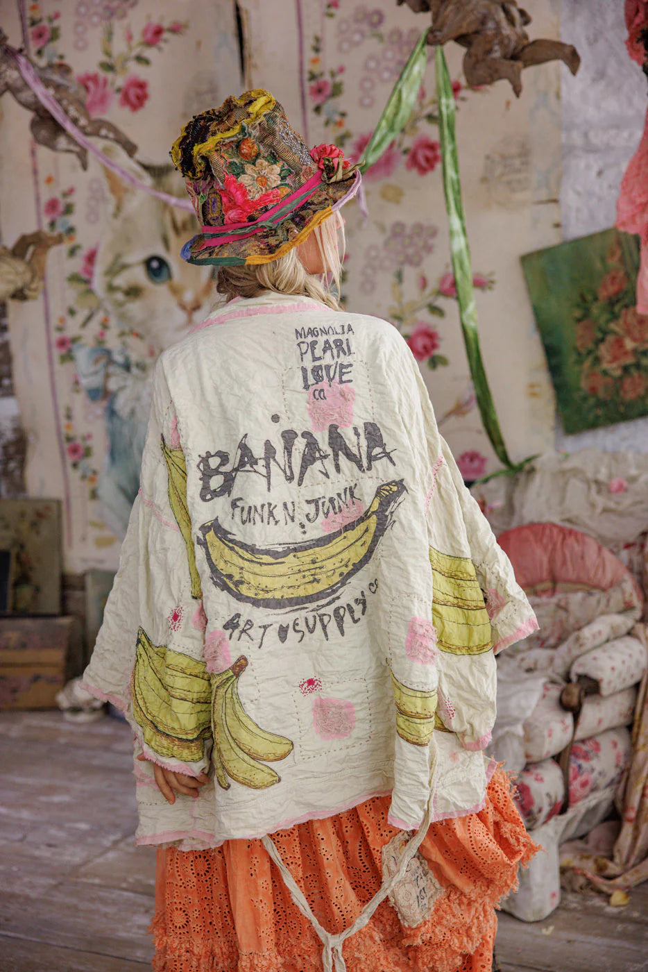 Banana Funk N' Junk Kimono