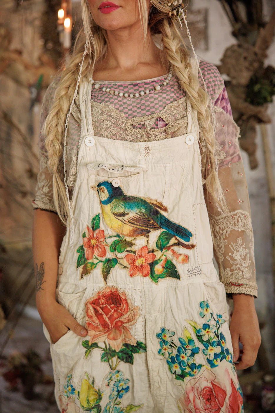 Birdie Bouquet Benjamin Overalls