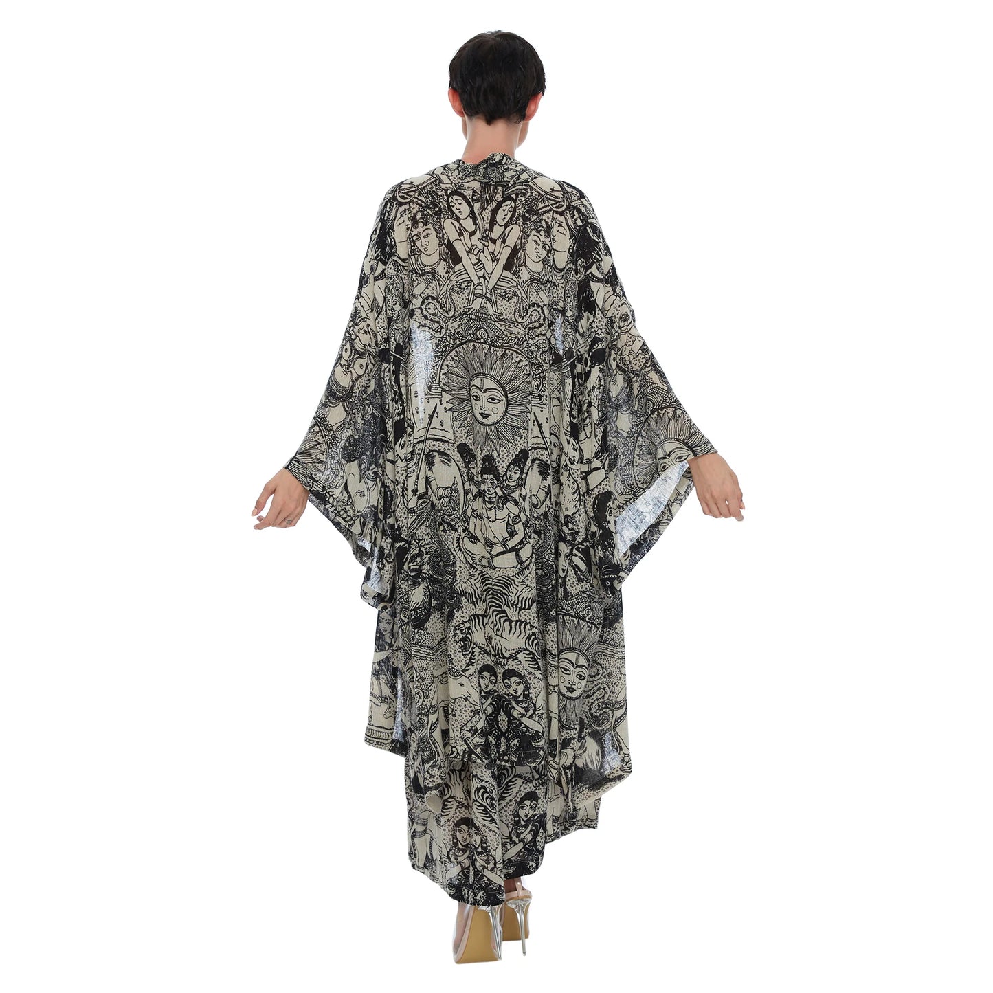 Esoteric World Linen Caftan