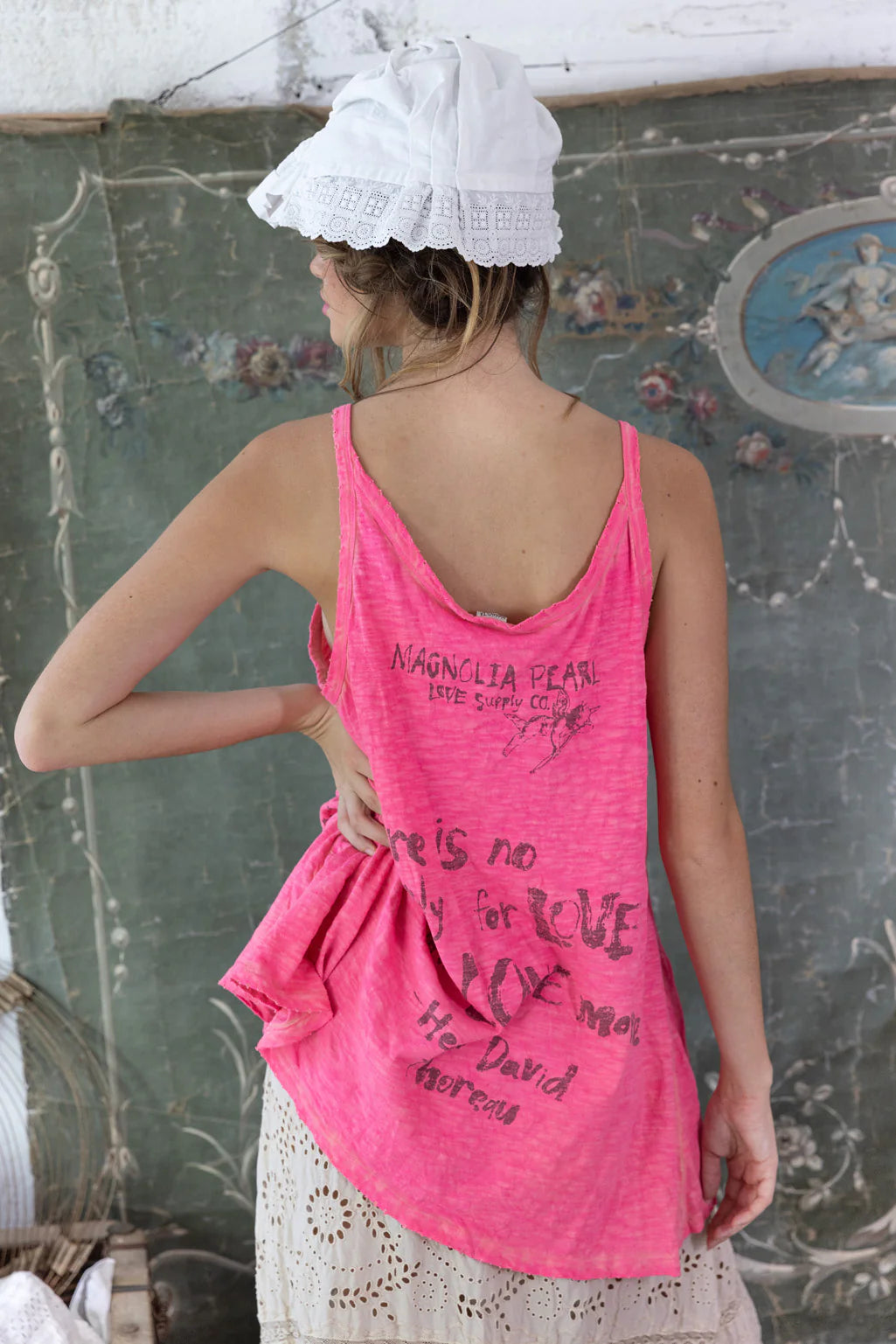 Malibu Cherub Lana Tank  TOP 1643