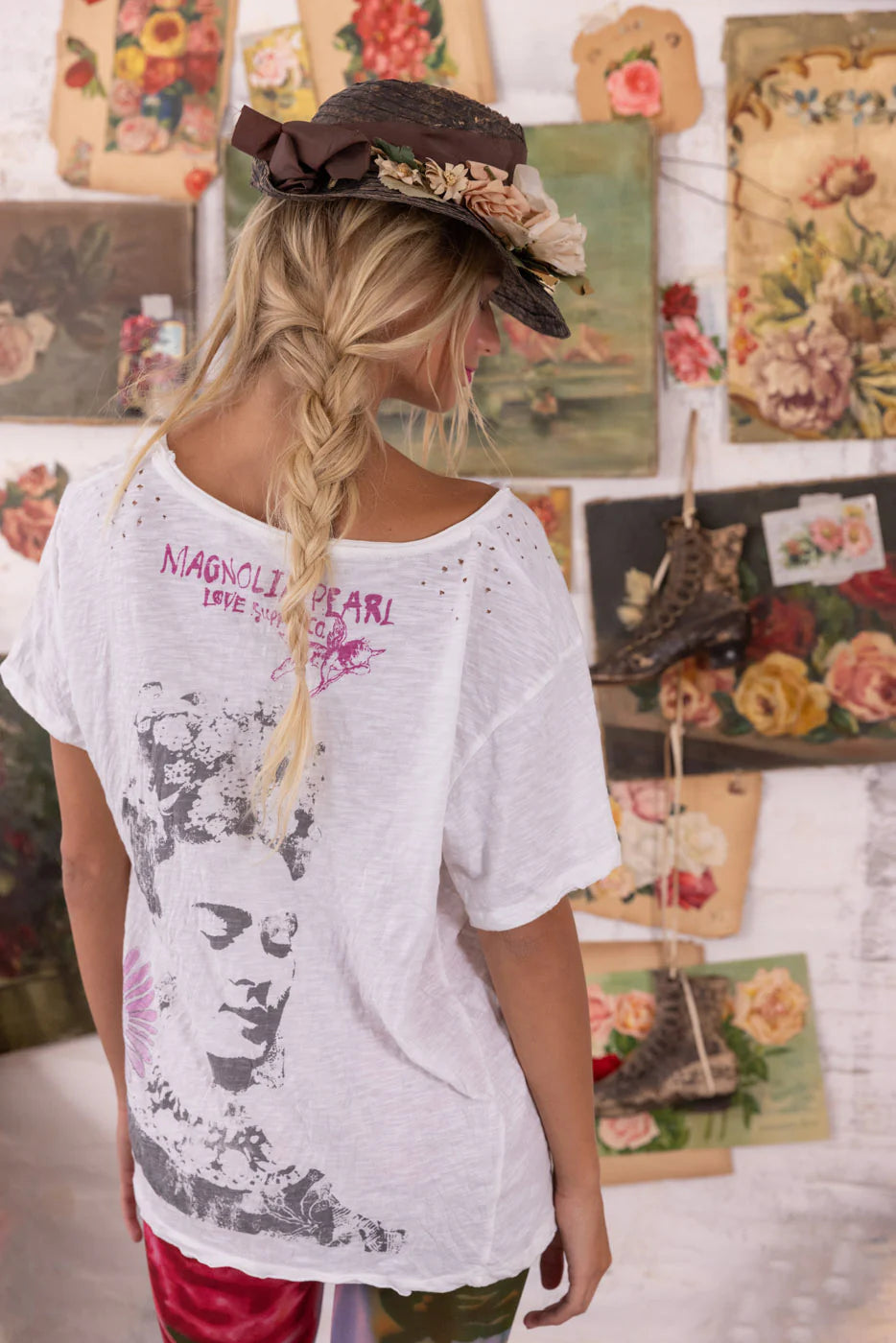 ** PRE ORDER ** Flight Flowers Frida Tee