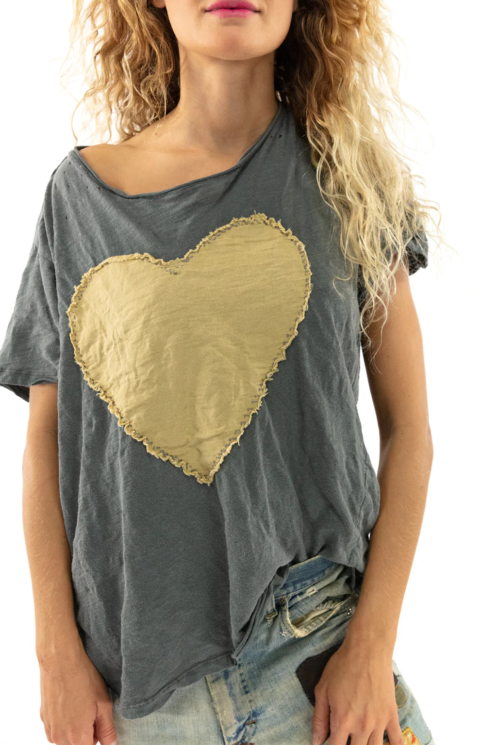 Heart Applique T